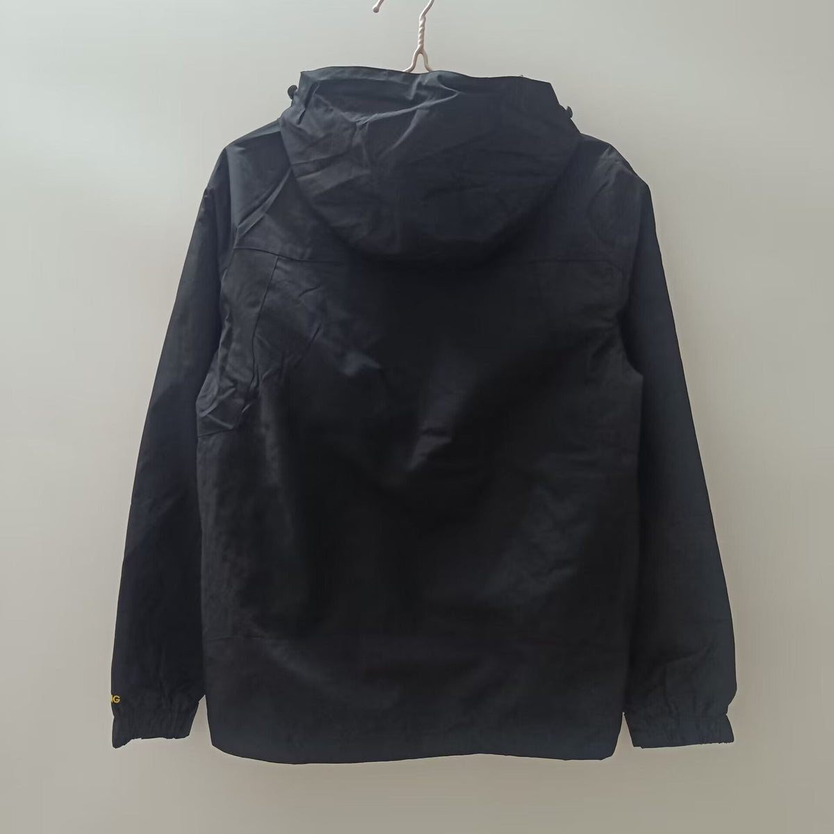 Milan Black Windbreaker Jacket – | Windbreaker Jacke | Coupe-Vent (Copy) – Front View