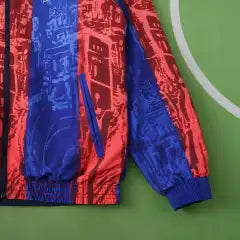 Barcelona 2025-26 New Season Both Sides Football Windbreaker Windjacke – 4