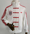 2026 Spain World Cup White Windbreaker Jacket – Back View