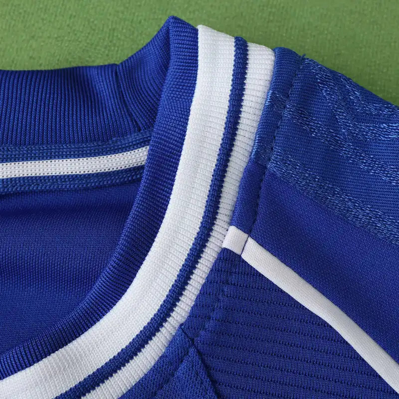 Chelsea F.C 99/01 Season Blue Home Retro Football Jersey – Detailed View