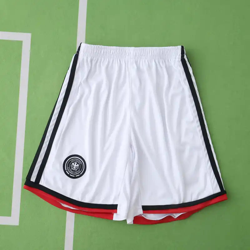 Germany Deutschland 2014 World Cup White Retro Kids Kit Jersey – 7