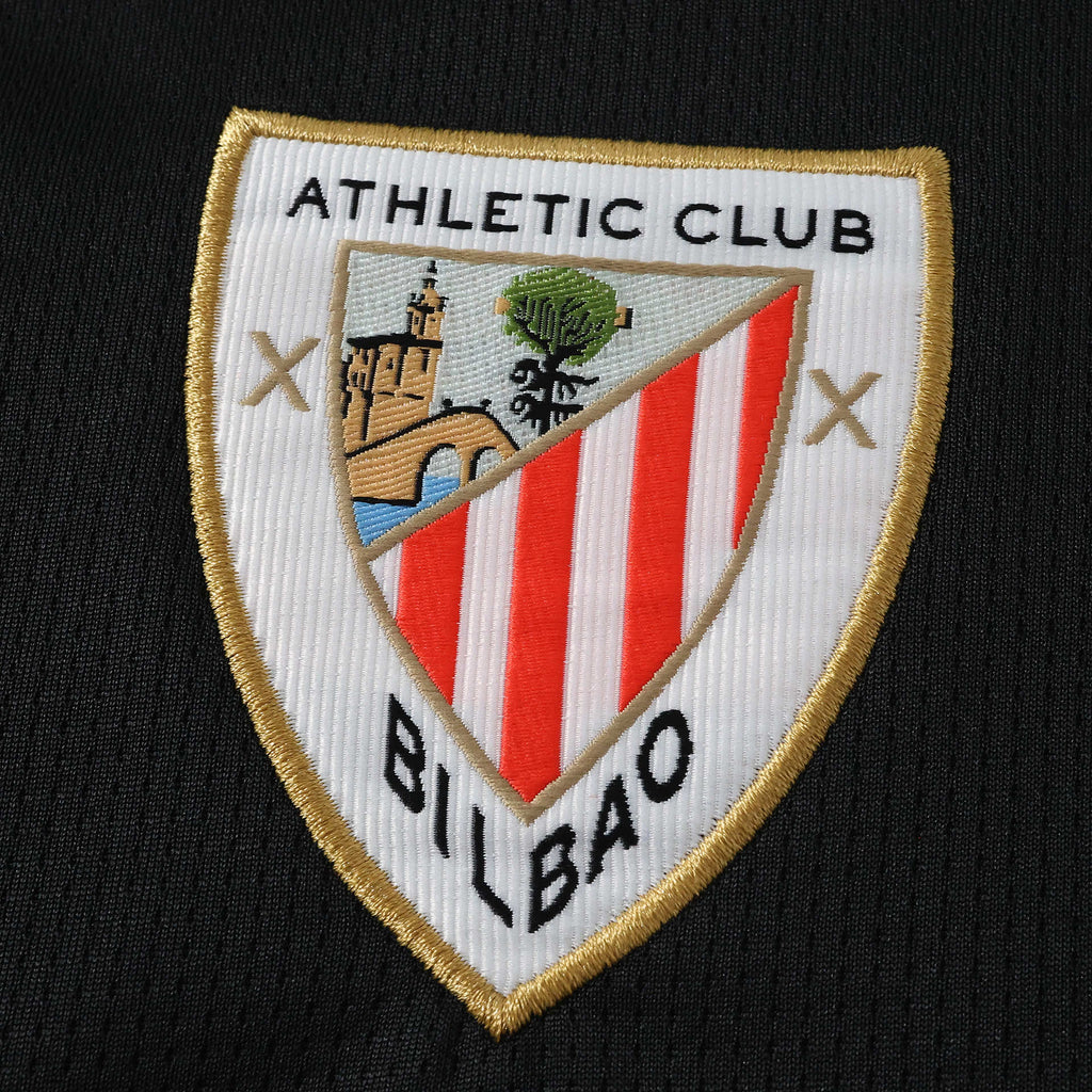 Athletic Bilbao 2026-2027 Season Away Black Football Jersey Trikot Maillot V6
