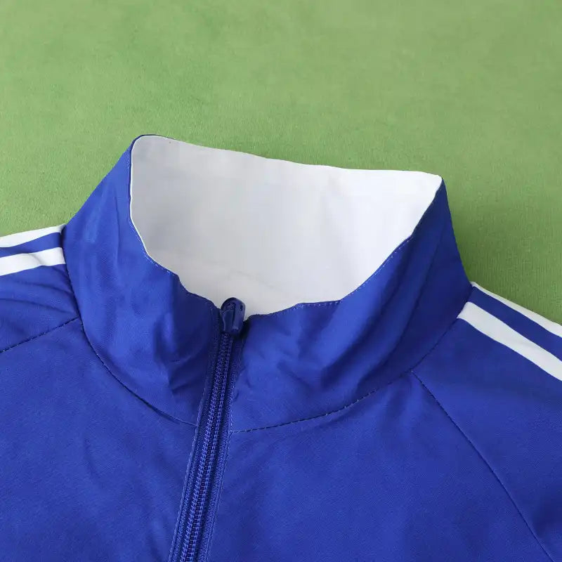 France Retro Vintage Double Sides Windbreaker - Reversible Jacket – 13