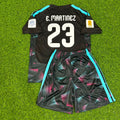 Emiliano Martinez Argentina Goalkeeper 2026 World Cup Kids Football Jersey – Back View