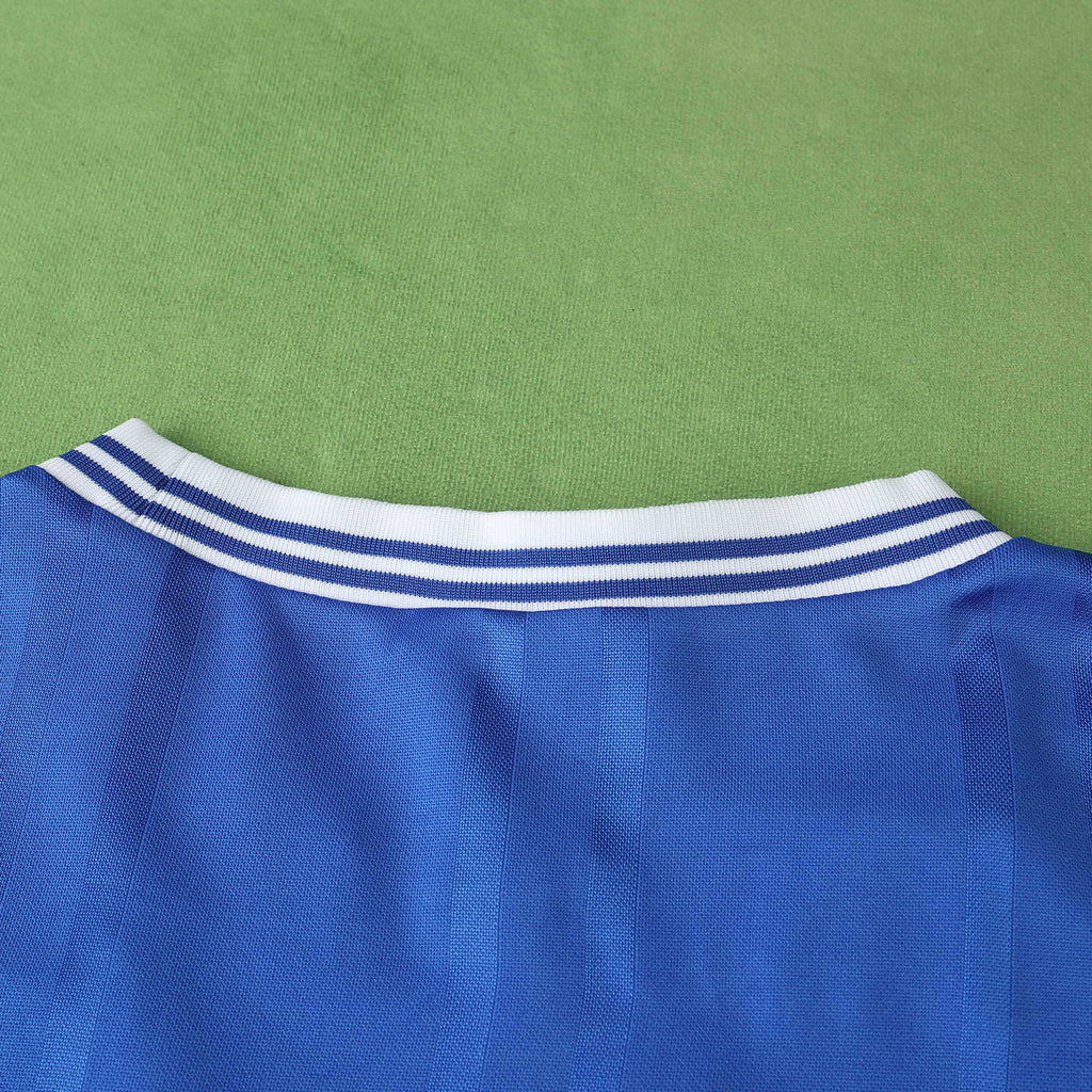Everton 1985 Season Home Blue Retro Football Jersey Trikot Maillot V4