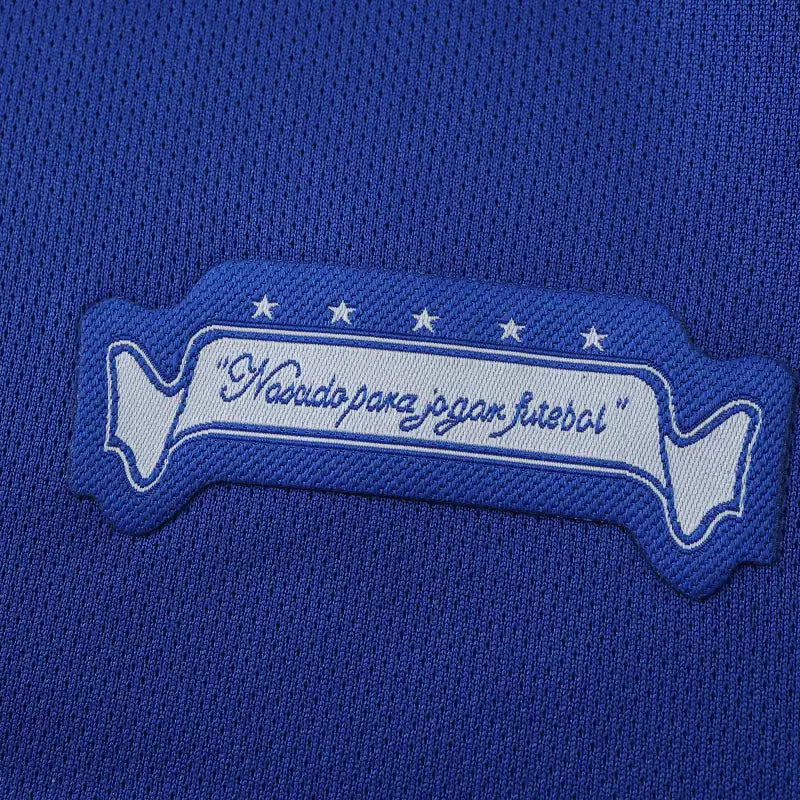 Brazil 2006 Season Away Blue Retro Jersey – 6