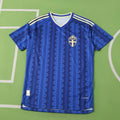 Sweden World Cup 2026 Away Football Jersey Shirt – Back View