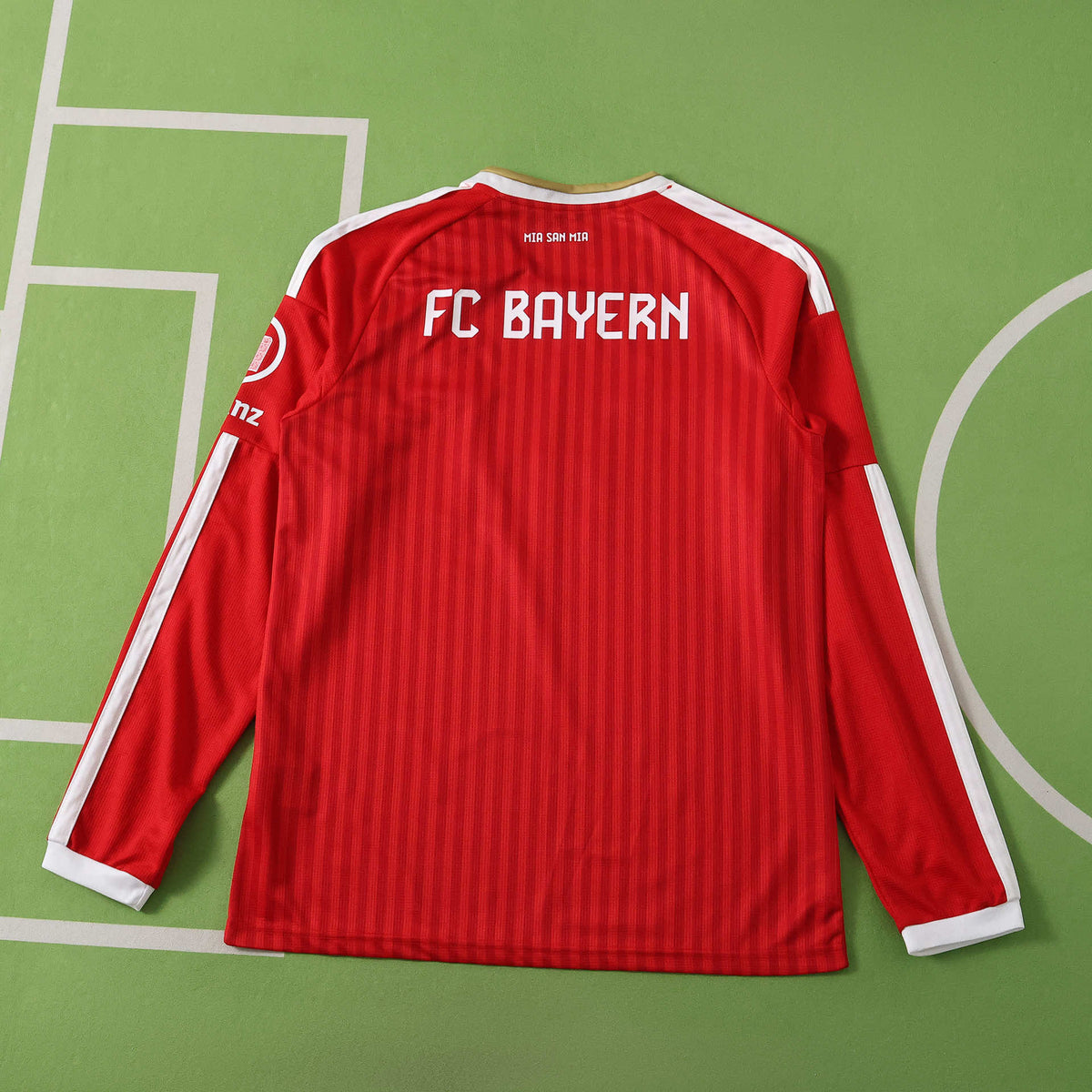 F.C Bayern München 2026-2027 Season Home Long Sleeve Retro Football Jersey Trikot Maillot V2