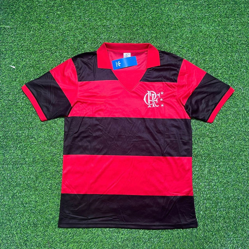 Flamengo 1982 Season Retro Football Jersey – Back View