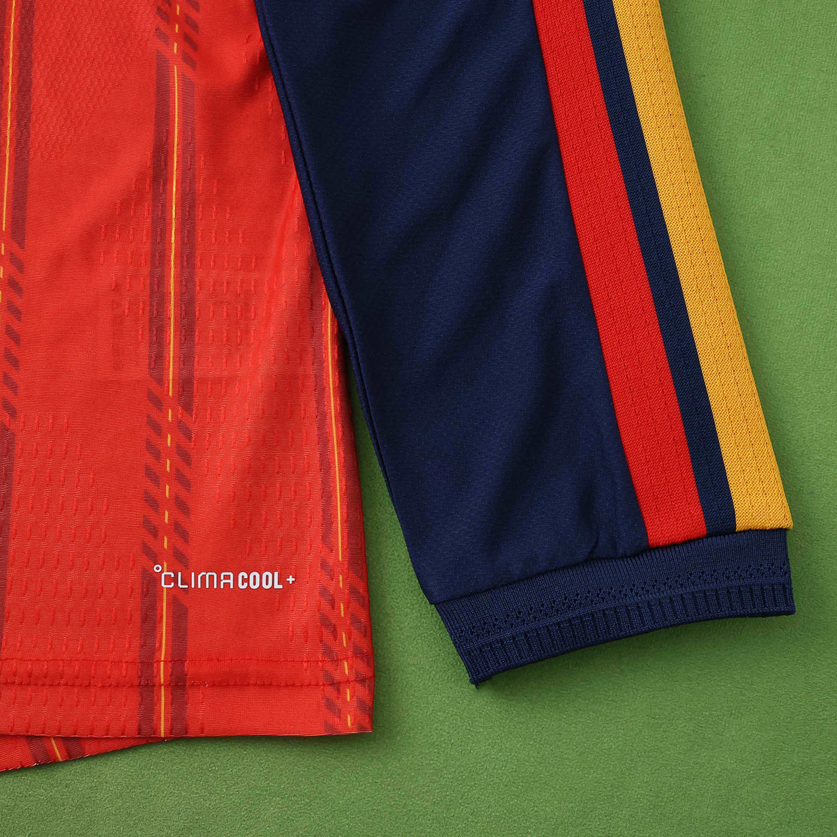 Spain 2026 World Cup Home Long Sleeve Jersey – Front View