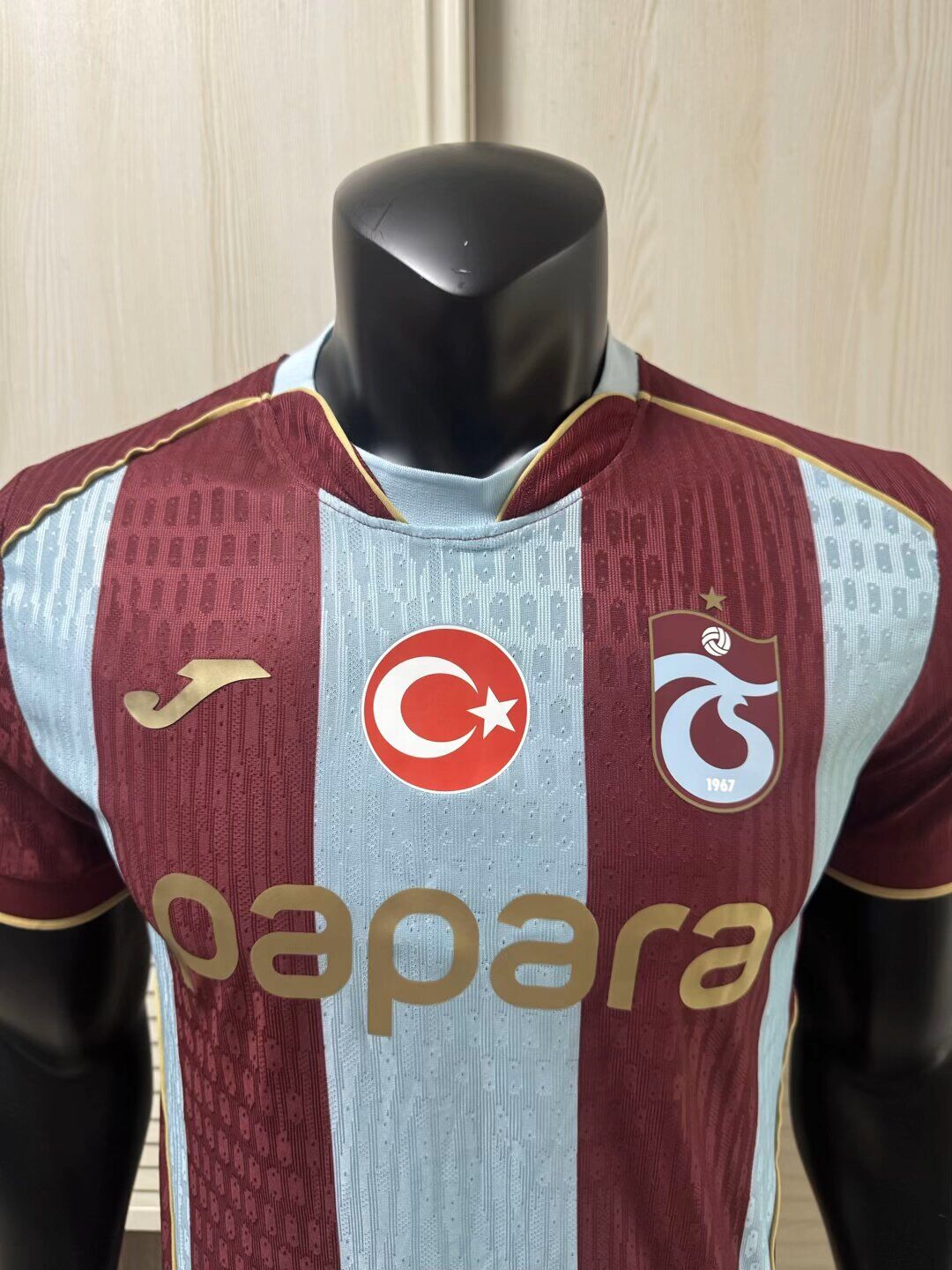 Trabzonspor 2026/2027 New Season Home Football Jersey – Detailed View