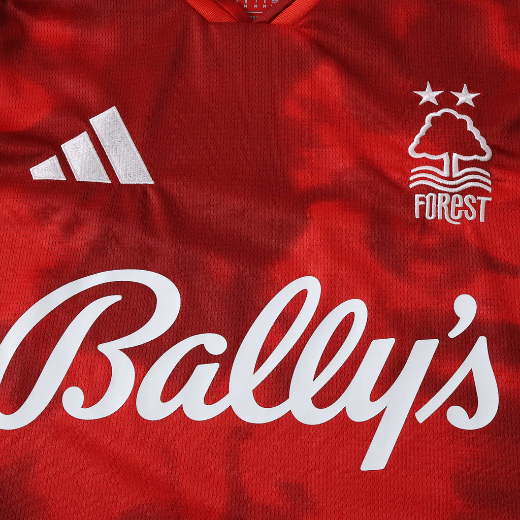 Nottingham Forest F.C. 2026-2027 Season Home Red Football Jersey Trikot Maillot V3