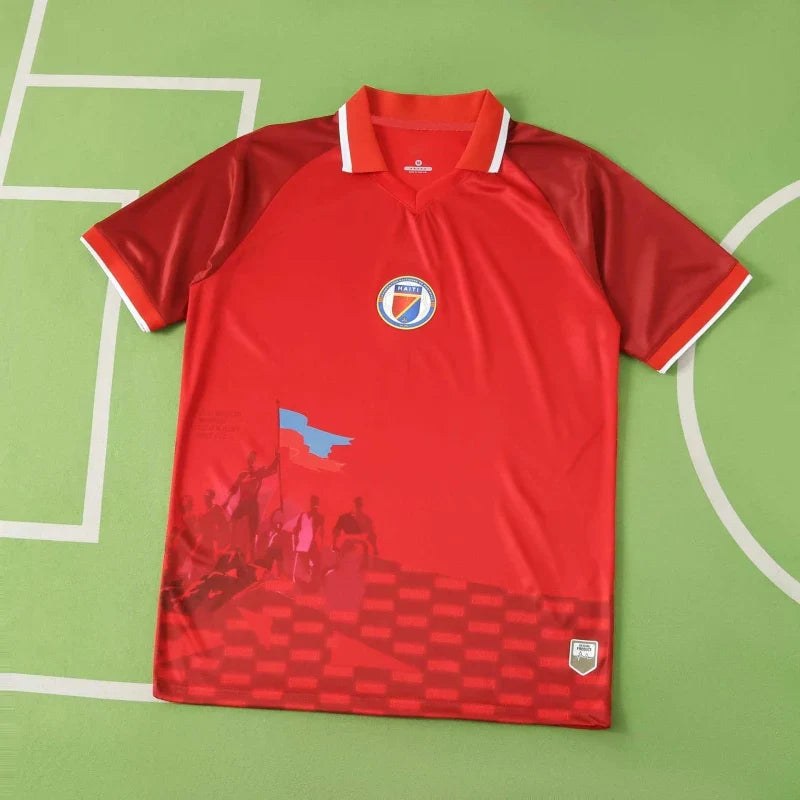 Haiti World Cup 2026 Away Football Jersey Shirt – Back View