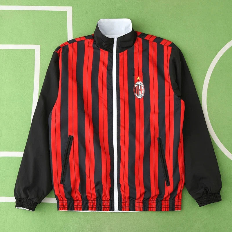 Milan New Season Both Sides Football Windbreaker Windjacke – Back View