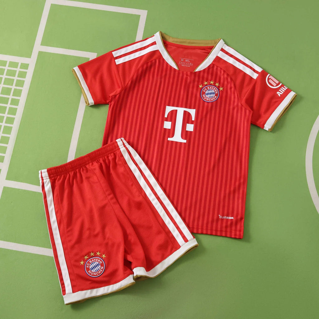 Bayern München 2027 New Season Home Kids – Front View