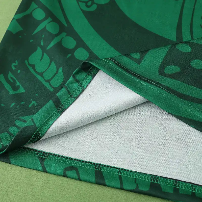 Mexico 1998 Season Home Green Retro Jersey – 7