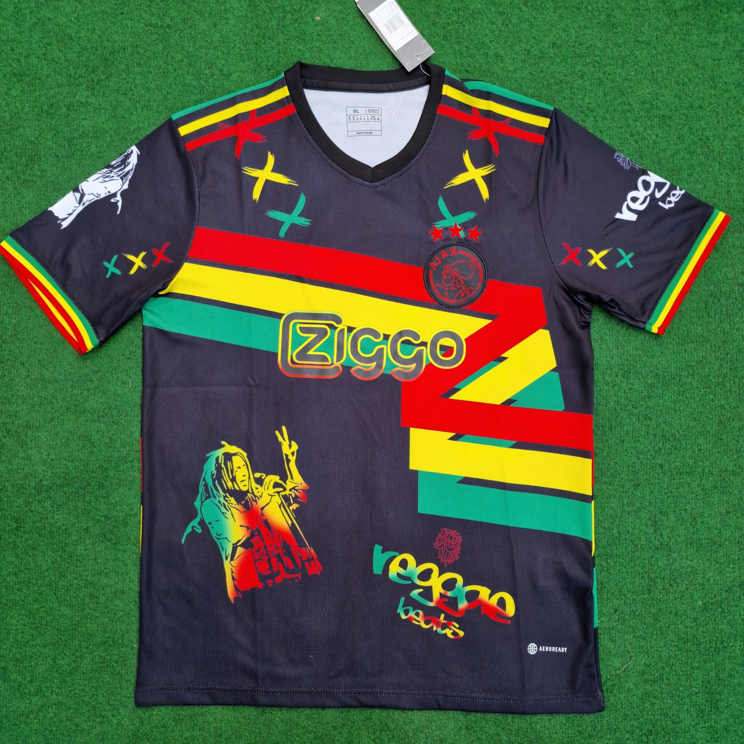 AFC Bob Marley Special Commemorative Lion Tshirt Jersey