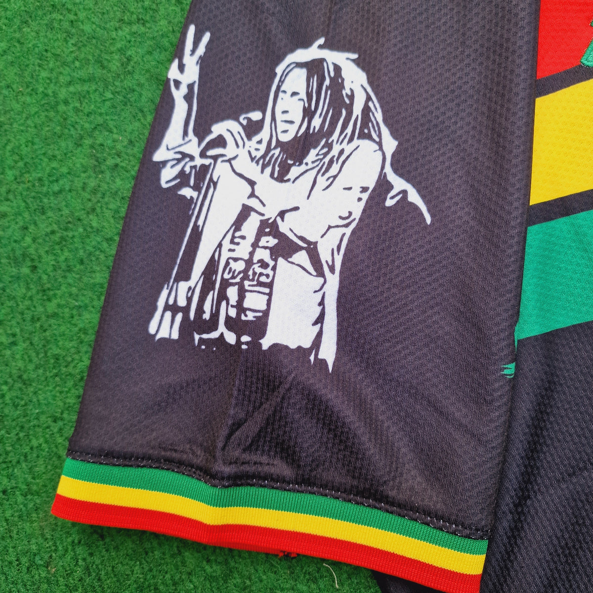 Bob Marley Jamaica Lion Commemorative Special Edition Football Jersey – 4