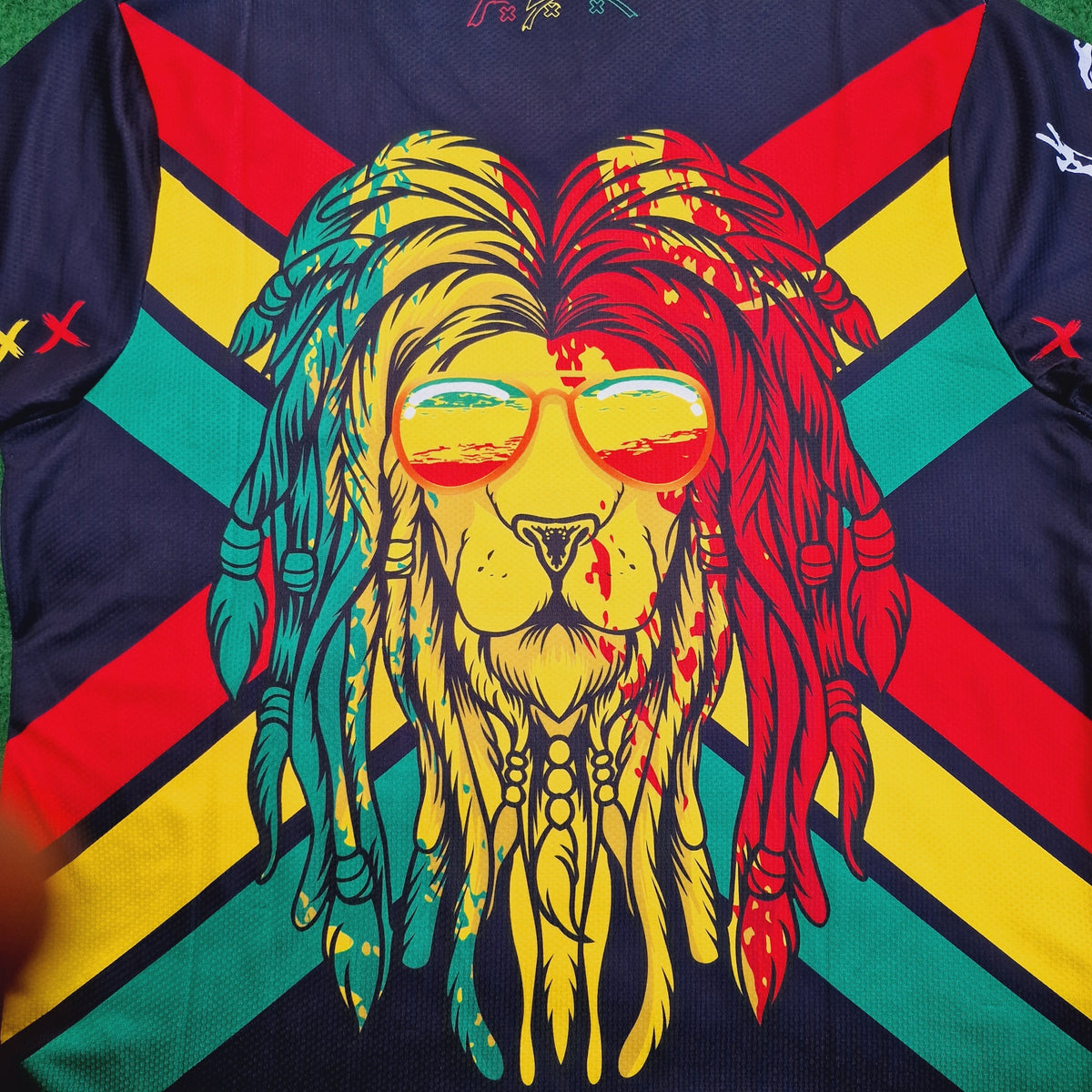 Bob Marley Jamaica Lion Commemorative Special Edition Jersey – 18