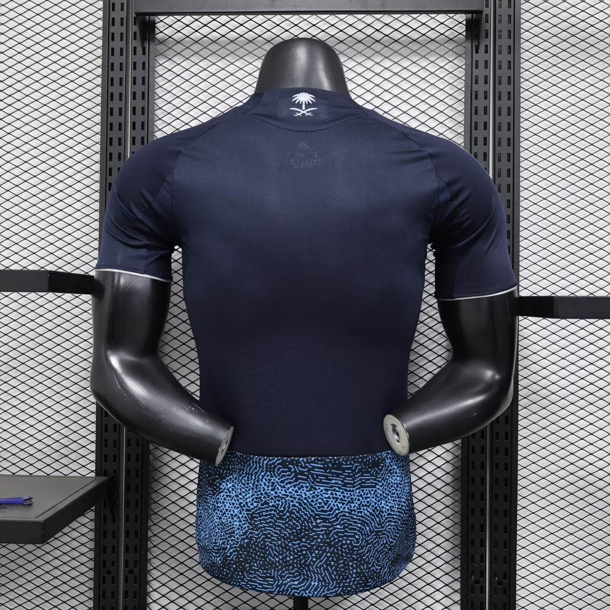 Al nasr 2025 Away Blue – Back View