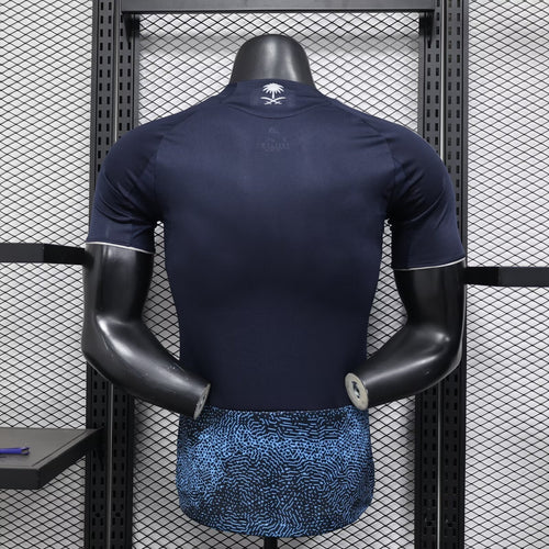 Al nasr 2025 Away Blue – Back View