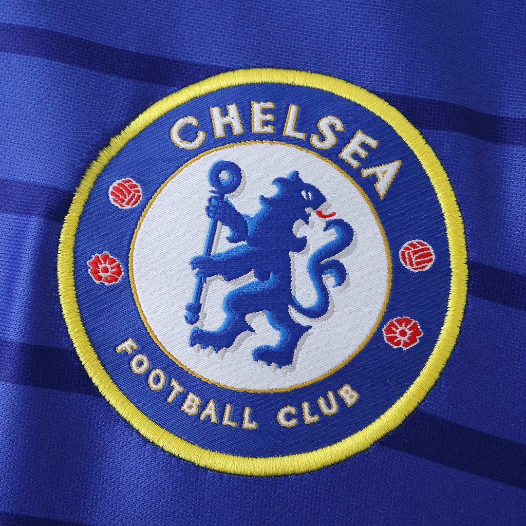 Chelsea 2014-2015 Season Home Blue Retro  Football Jersey Trikot Maillot V5