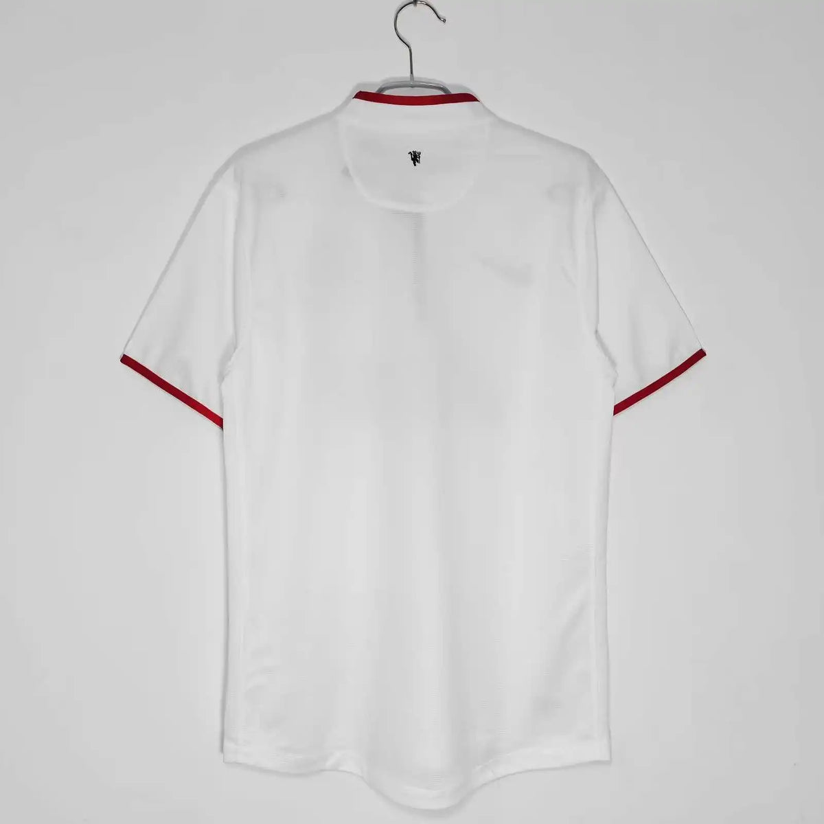 2012/13 Manchester United White Away Black Retro Fan Version Jersey – Detailed View