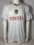 2004 Valencia CF 2005 Black Retro Football Jersey – Back View