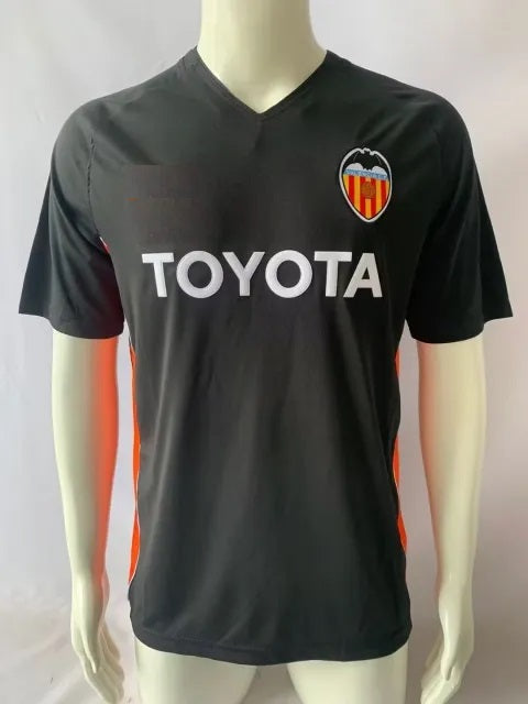 2006 Valencia CF Black Retro Football Jersey – Back View