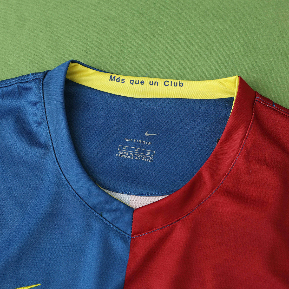 FC Barcelona 2006-2007 Season Home Retro Football Jersey Trikot Maillot V3