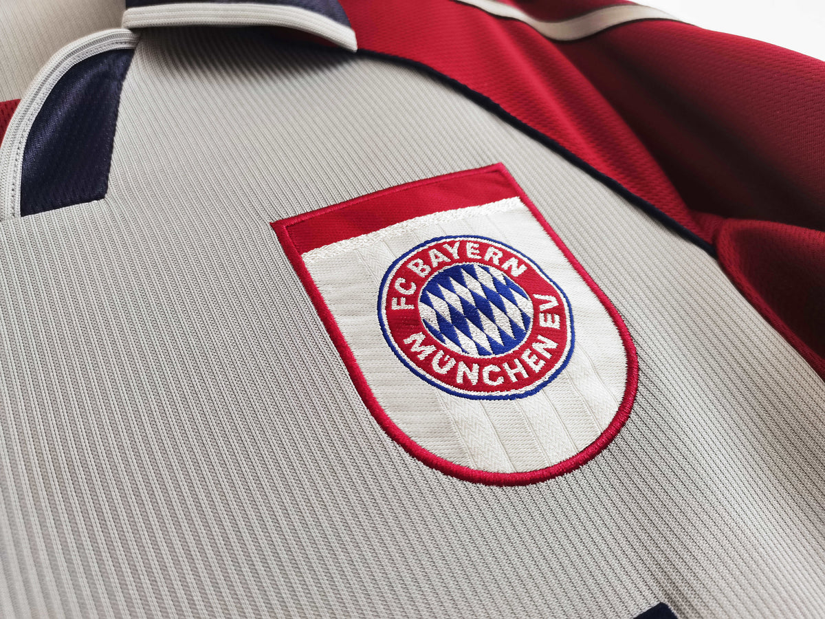 F.C Bayern München 1998-1999 Season Away Retro Football Jersey Trikot Maillot V4