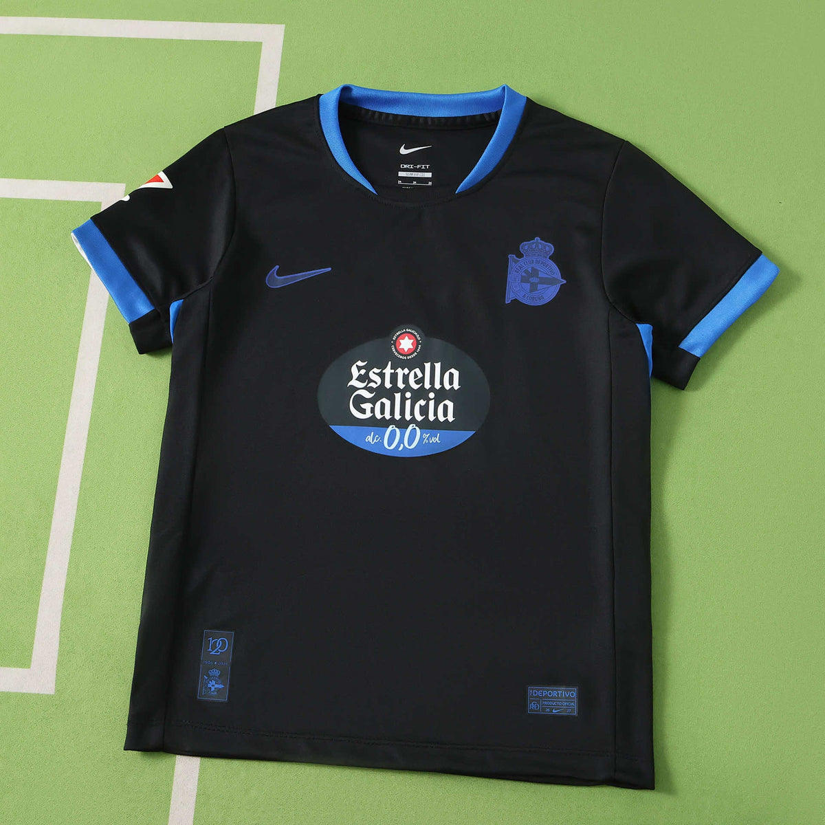 Real Club Deportivo 2026-2027 Season Away Back Kids Football Jersey Trikot Maillot V3