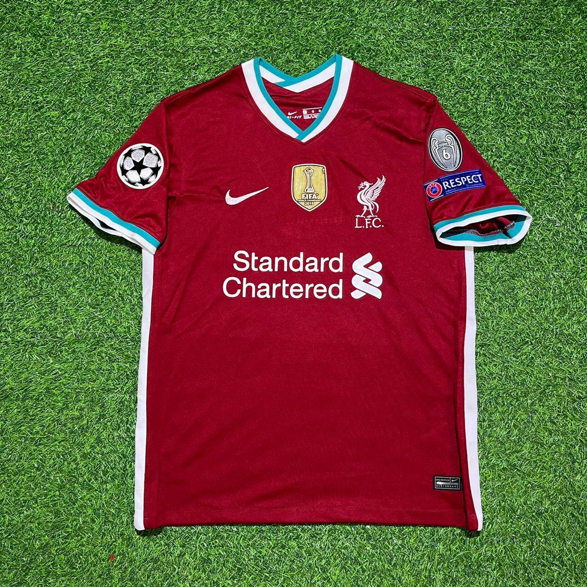 Liverpool 2019 2020 Home Retro Football Jersey – Divock Origi 27# – Front View