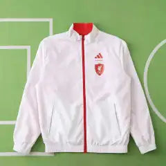 2025/26 Liverpool Season Red Football Windbreaker Windjacke – Detailed View