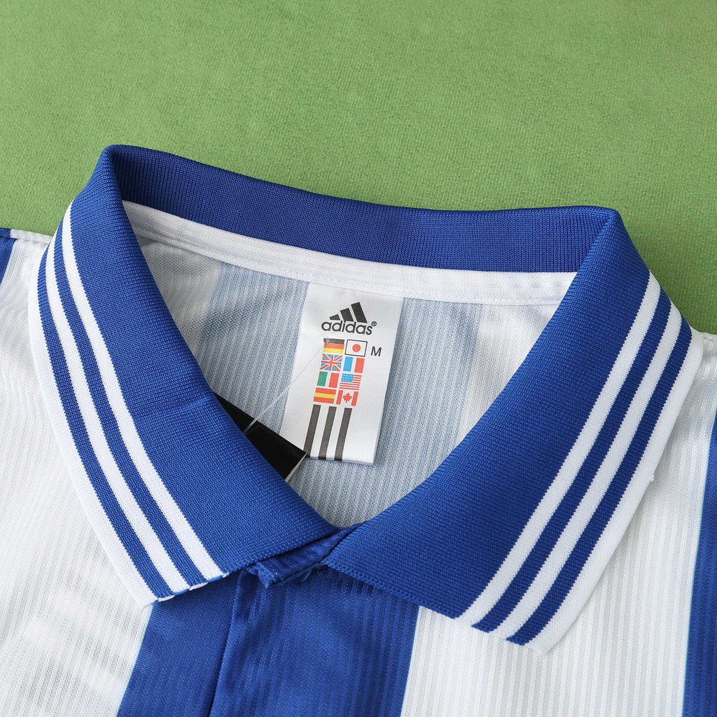 Real Club Deportivo 1999-2000 Season Home Retro Football Jersey Trikot Maillot V3
