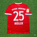 Bayern Munich 2017-2018 Retro Home Jersey – Thomas Müller – Back View