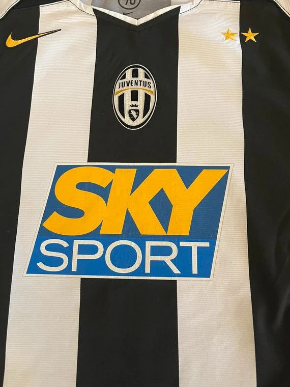 2004/05 Alessandro Del Piero Juventus White & Black Retro Football Jersey – 4
