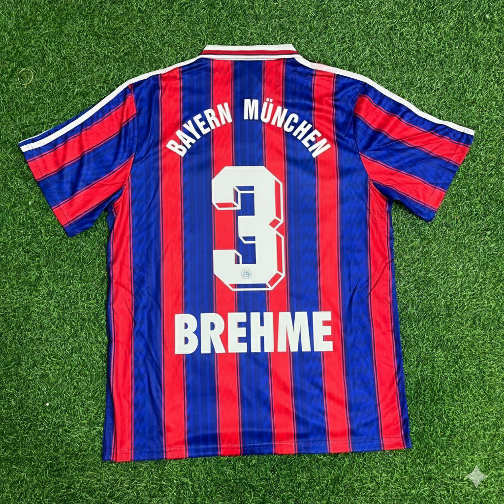 Bayern Munich Retro Football Jersey Andreas Brehme
