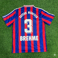 Andreas Brehme Bayern Munich Retro Football Jersey – Back View