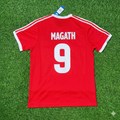 Felix Magath Hamburger SV Rotes Heimtrikot Retro – Back View