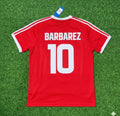 Sergej Barbarez Hamburger SV Rotes Heimtrikot Retro – Back View