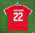 Ruud van Nistelrooy Hamburger SV Rotes Heimtrikot Retro – Back View
