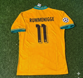 Bayern Munich Yellow Retro Football Jersey – Karl Heinz Rummenigge – Back View