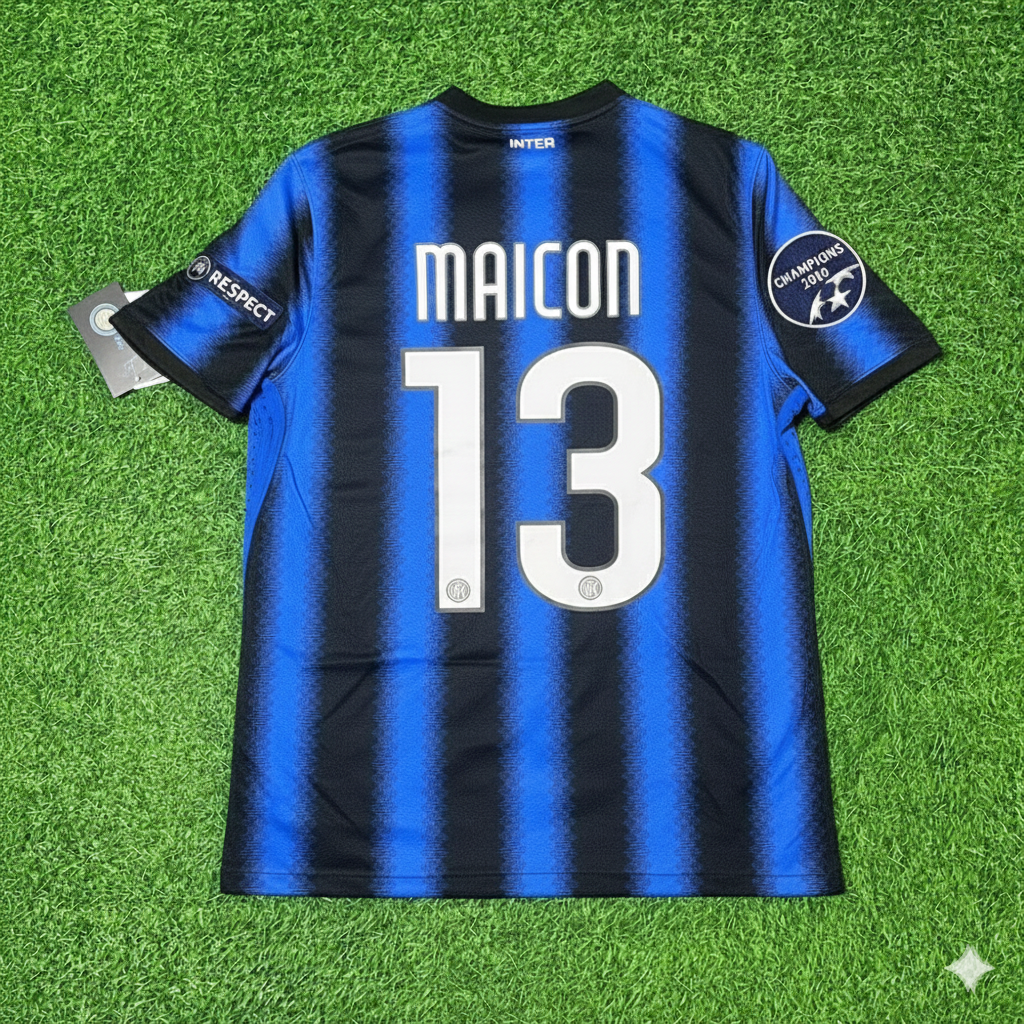 Inter 2011/2012 Football Jersey – Maicon – Back View