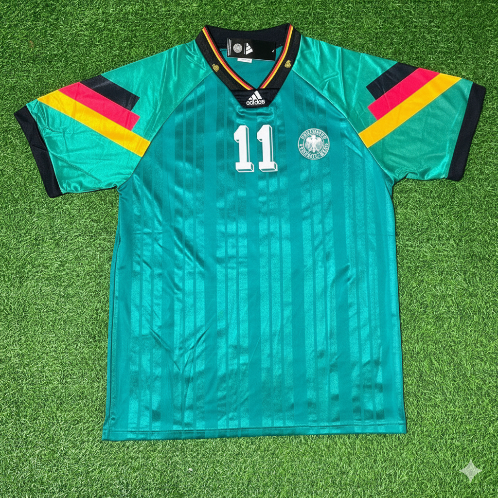Germany Deutschland 1992 Jersey – Karl-Heinz Riedle – Front View