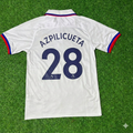 2019/20 Cesar Azpilicueta Chelsea White Retro Football Jersey Collection – Back View