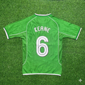 Ireland 2000/2002 Retro Green Football Jersey – Roy Keane – Back View