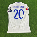 Portugal EURO 2016 White Long Sleeve Retro Football Jersey – Ricardo Quaresma – Back View