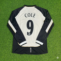 Manchester United 2001-2002 Reversible Retro Jersey – Andy Cole #9 – Back View