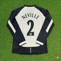 Manchester United 2001-2002 Reversible Retro Jersey – Gary Neville #2 – Back View